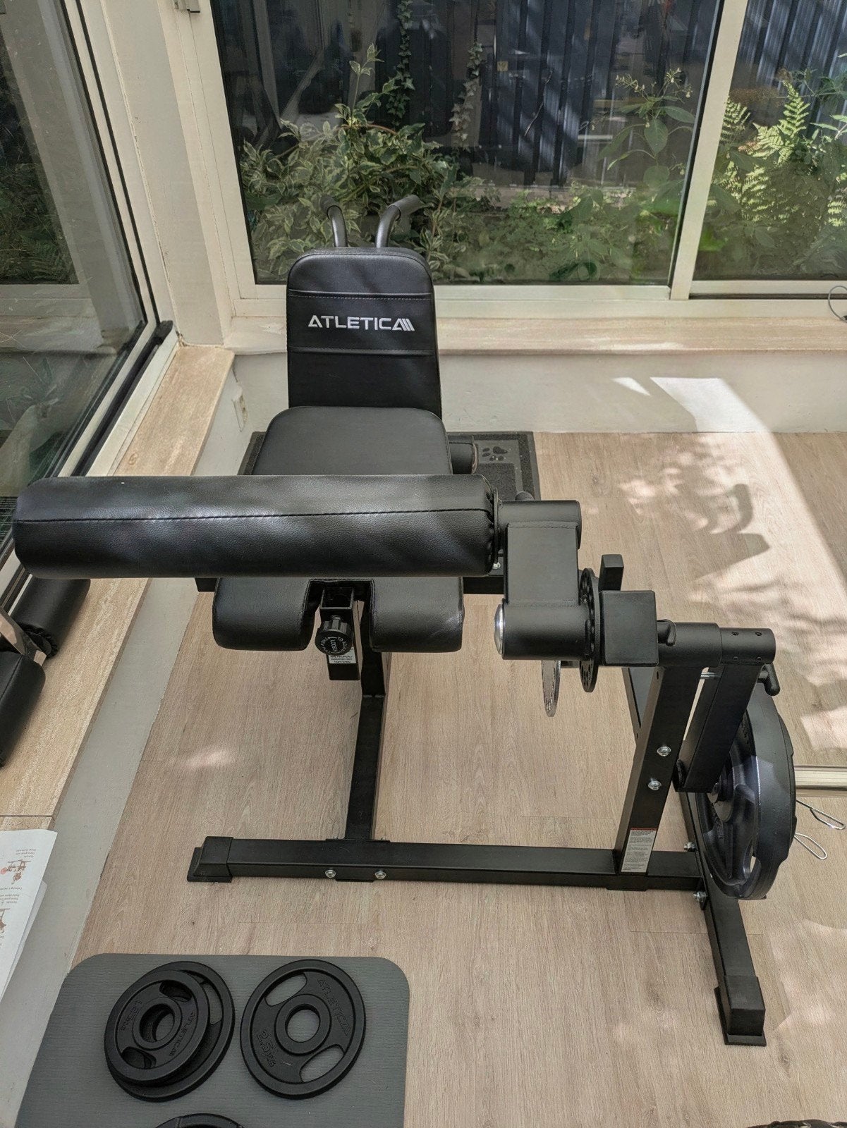Complete ATLETICA multitrainer + 97,5 kg gewichten, Ophalen, Zo goed als nieuw, Buik, Overige typen