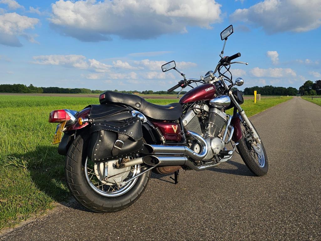 Yamaha XV535 Virago '88 Bordeaux Rood, Motoren, Ophalen, Gereviseerd