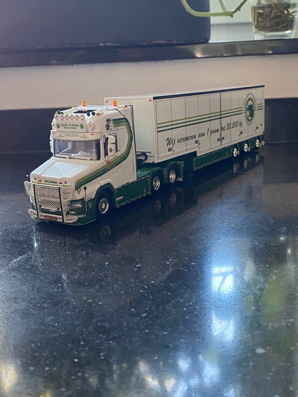 Wsi Scania Patrick VD Hoeven, Verzenden, Zo goed als nieuw, Bus of Vrachtwagen, Wsi