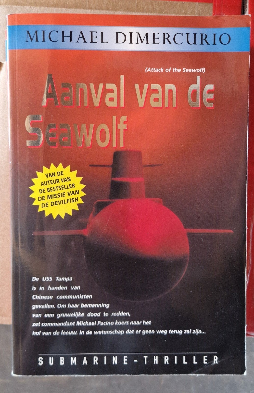 Aanval van de Seawolf - Michael DiMercurio, Boeken, Ophalen of Verzenden, Zo goed als nieuw, Michael DiMercurio, Europa overig