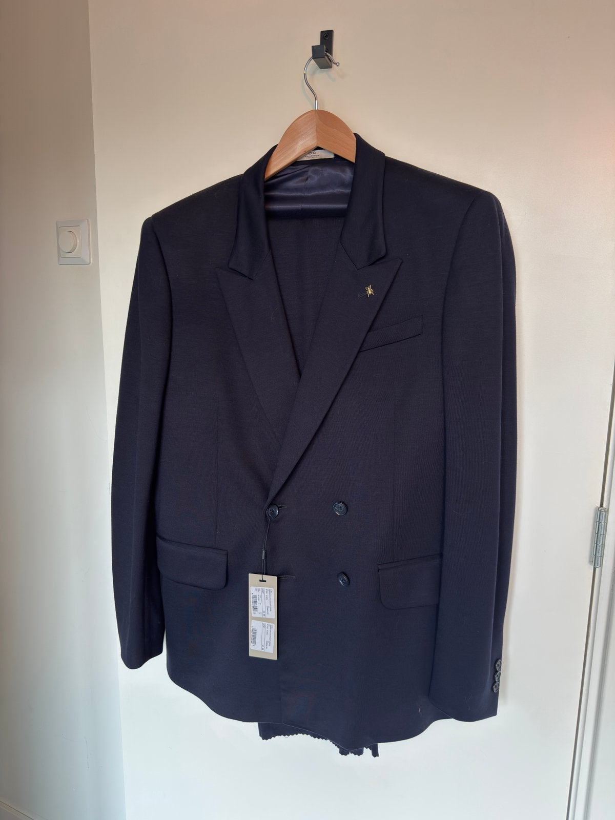 Nieuw Corneliani Collection pak, Kleding | Heren, Ophalen of Verzenden, Zo goed als nieuw, Maat 52/54 (L), Blauw