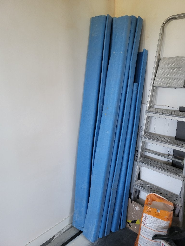 12x Professionele Kozijnbeschermers Foam/Schuim – U-Profiel, Ophalen, Kunststof, Minder dan 75 cm, Deurkozijn