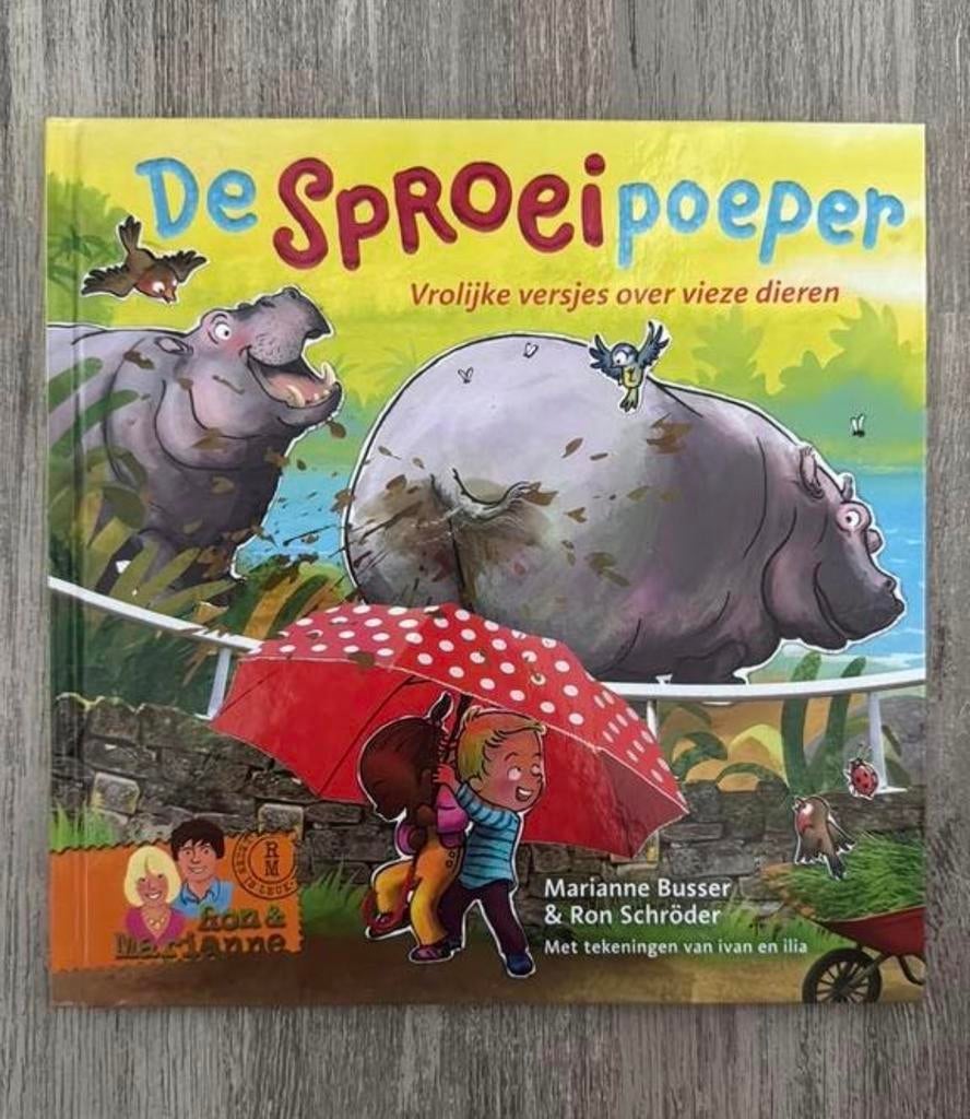 De Sproeipoeper - Vrolijke versjes over vieze dieren, Boeken, Kinderboeken | Jeugd | onder 10 jaar, Zo goed als nieuw, Sprookjes
