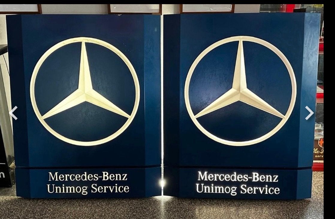 Orig. Mercedes-Benz Unimog XXL lichtbak dubbelzijdig ‘70-‘80, Ophalen, Gebruikt, Auto's