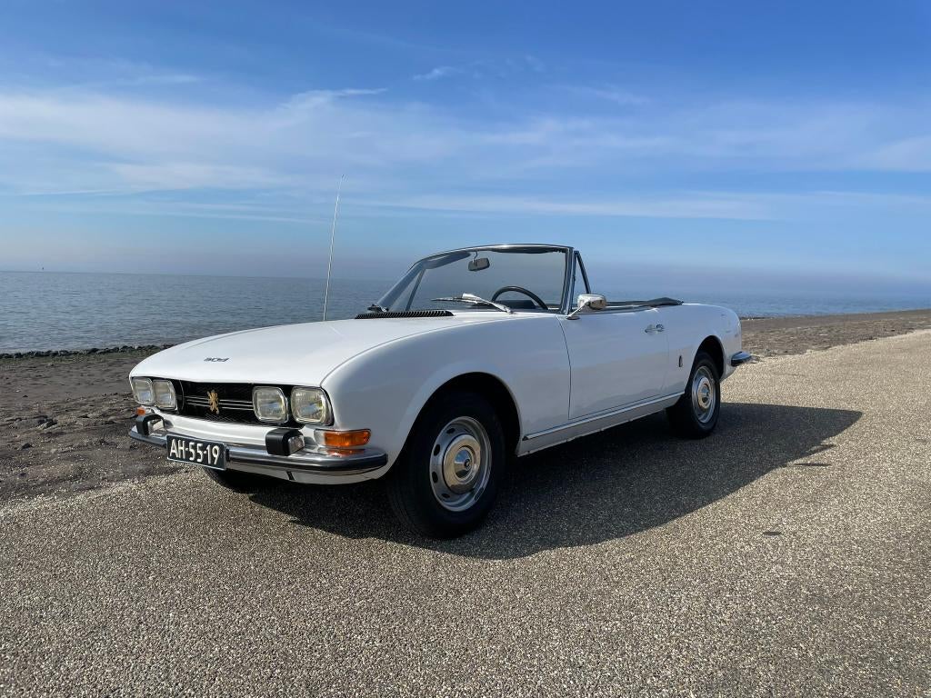Peugeot 504 Cabriolet, Achterwielaandrijving, 4 cilinders, Cabriolet, Wit