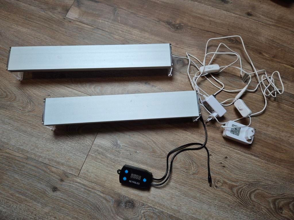 Superfish Scaper Lamp 45 & 60, Dieren en Toebehoren, Vissen | Aquaria en Toebehoren, Zo goed als nieuw, Verlichting of Verwarming