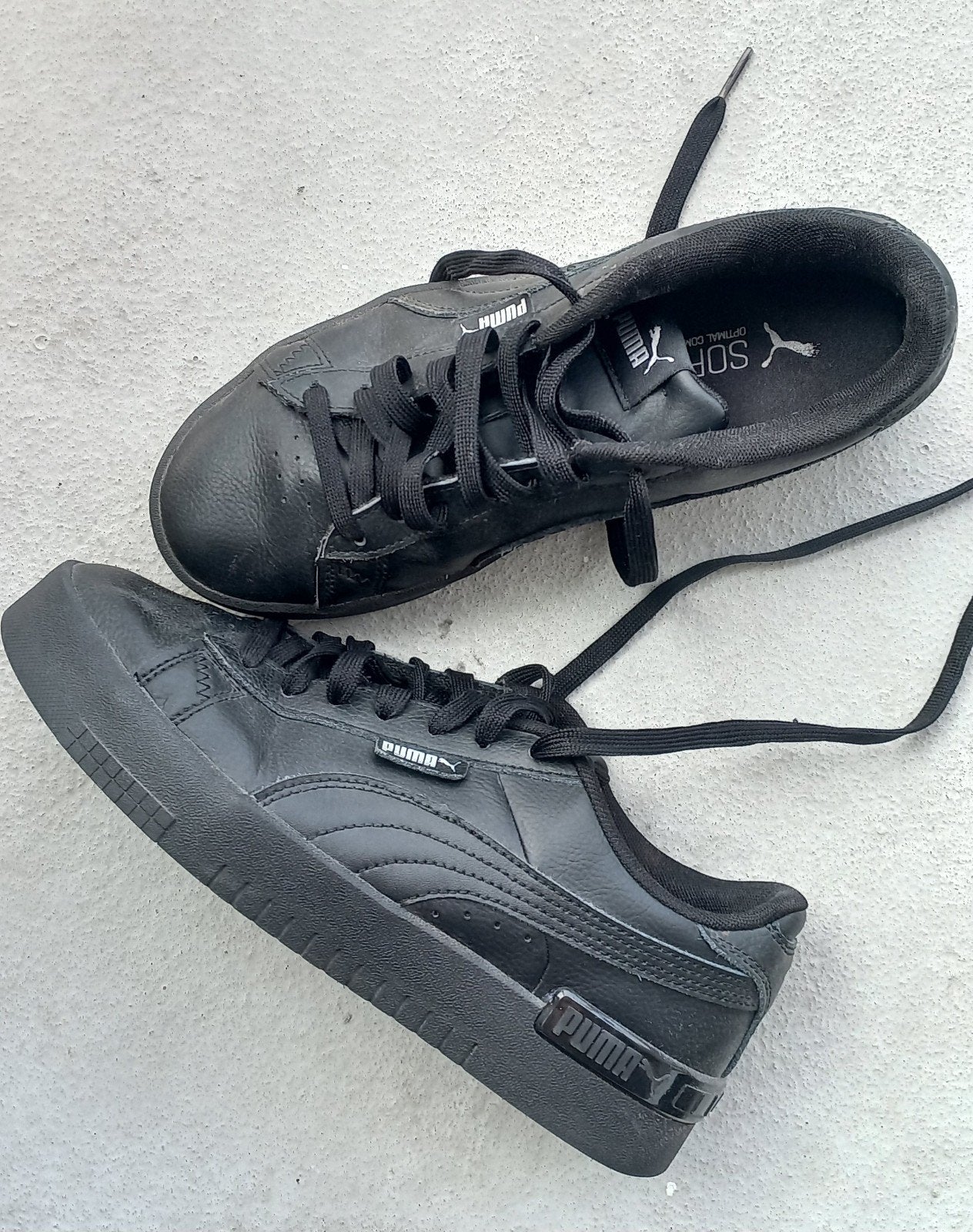 Puma sneakers maat 38, Ophalen, Puma, Zwart, Sneakers of Gympen