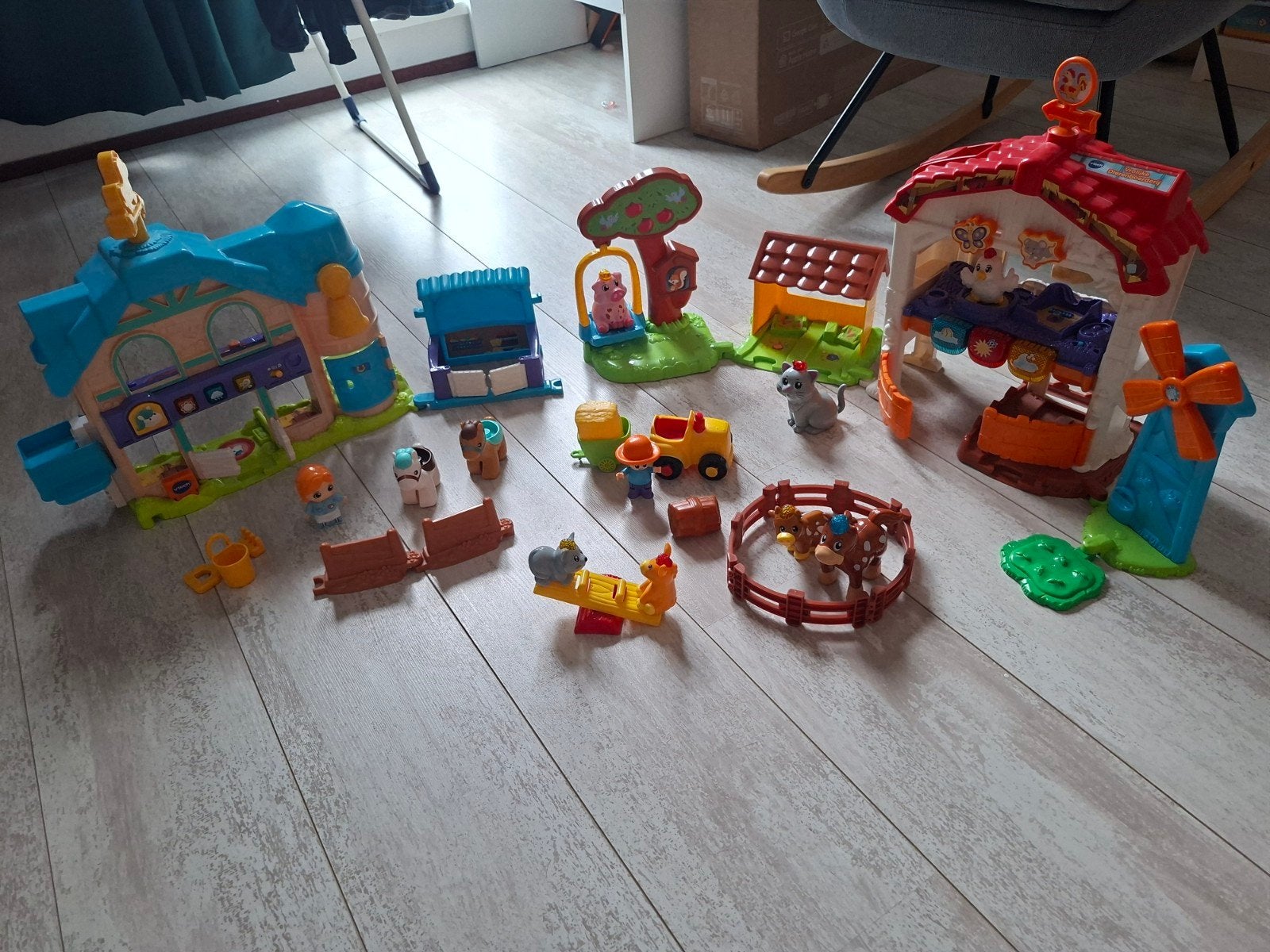 VTech Magische Manege en Boerderij Speelset, Ophalen of Verzenden, Zo goed als nieuw, Overige typen, Met licht