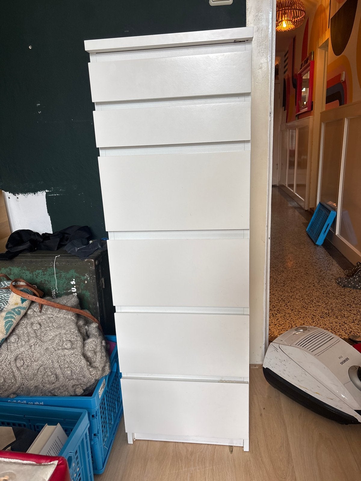 IKEA Malm ladekast 40cm breed, Huis en Inrichting, Kasten | Ladekasten, Ophalen, Minder dan 50 cm, Gebruikt, 5 laden of meer
