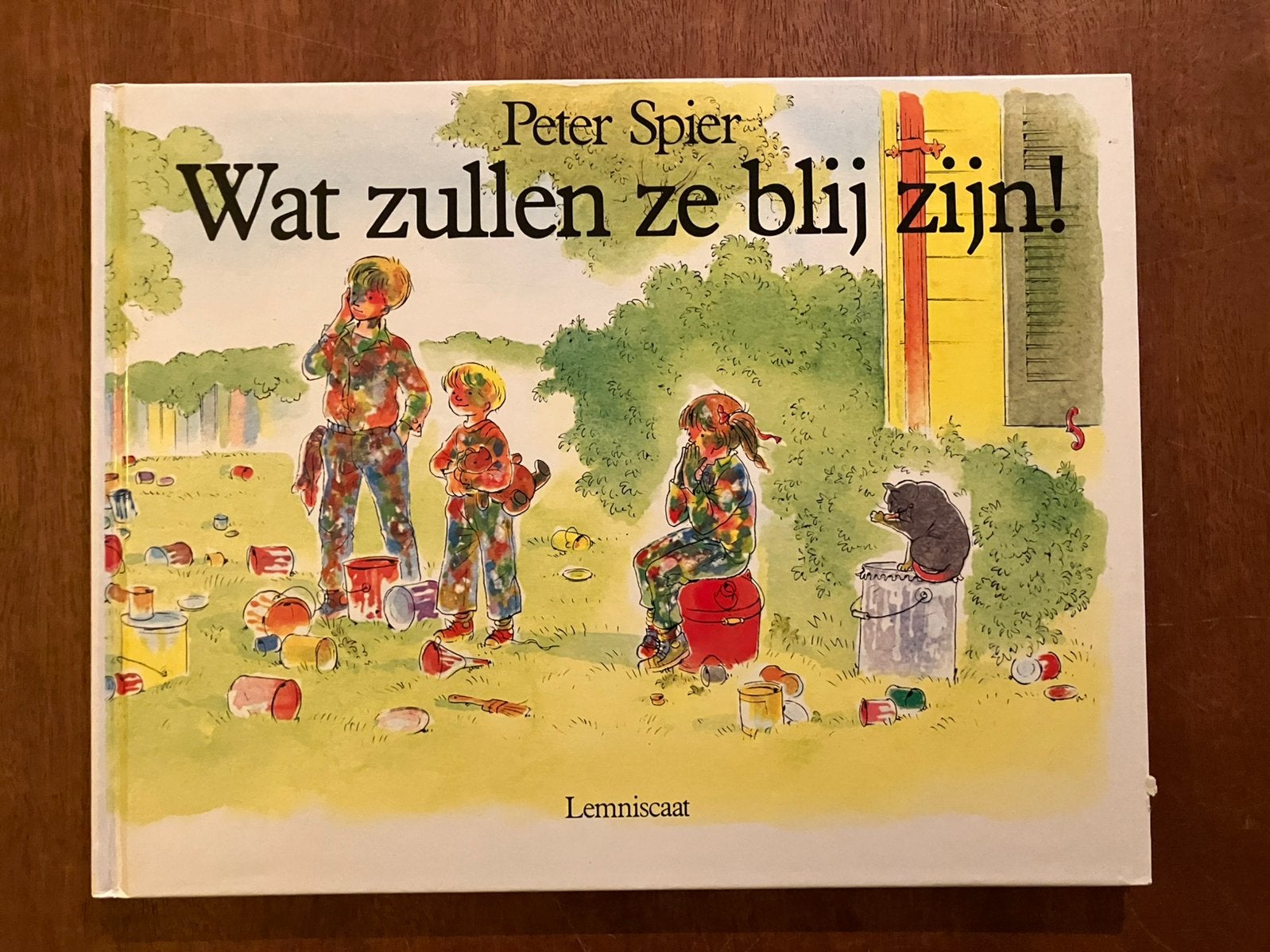 Lemniscaat Peter Spier Wat zullen ze blij zijn !, Boeken, Ophalen of Verzenden, Zo goed als nieuw