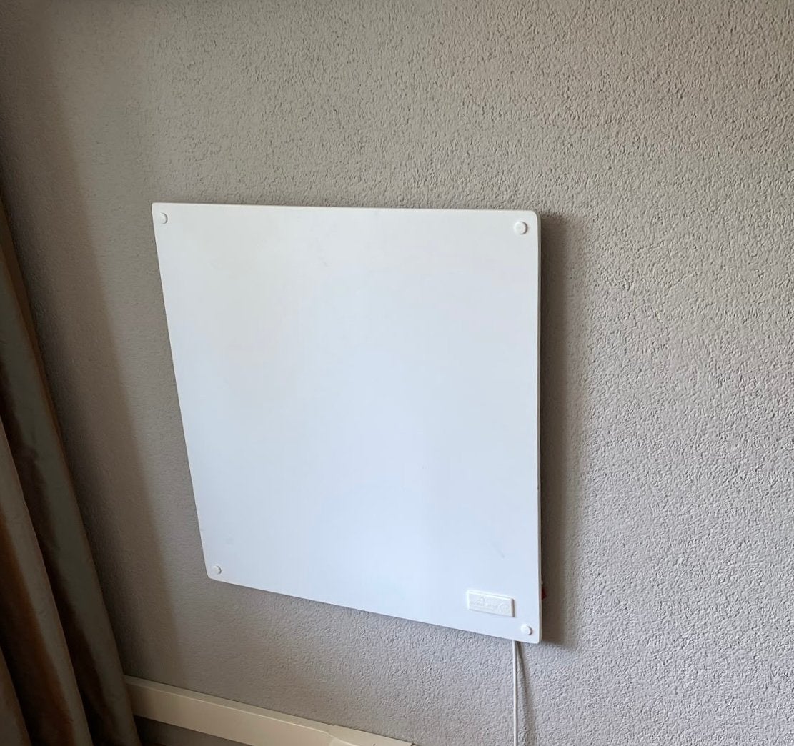 Econo-heat verwarmingspaneel ongeveer 60x60 kleur wit, 30 tot 80 cm, Overige typen, Minder dan 60 cm, Ophalen of Verzenden