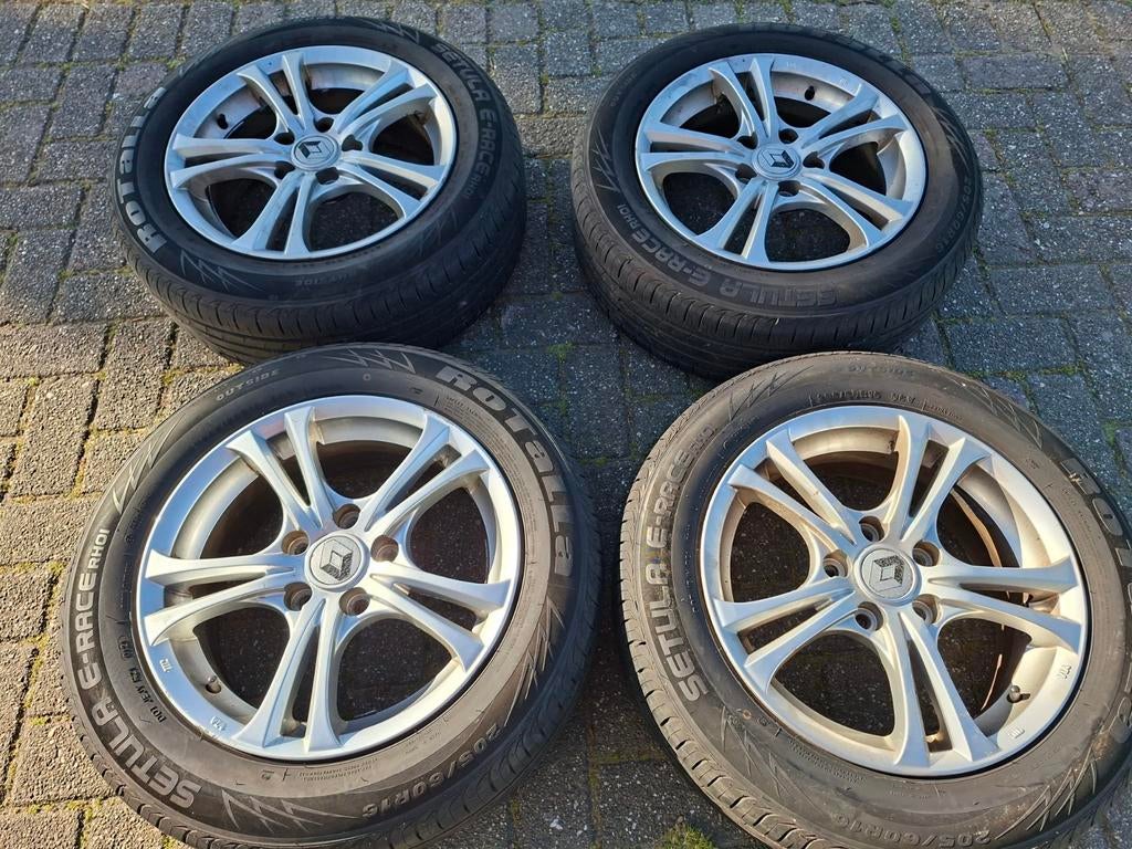16 inch inter action velgen 5x114,3, Ophalen, Gebruikt, 16 inch, Banden en Velgen