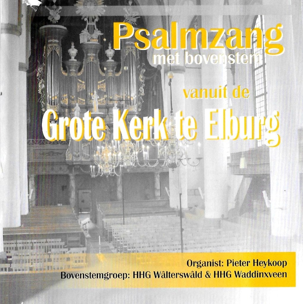 PIETER HEYKOOP / ORGEL - PSALMZANG MET BOVENSTEM / ELBURG., Verzenden, Zo goed als nieuw, Koren of Klassiek, Orgel