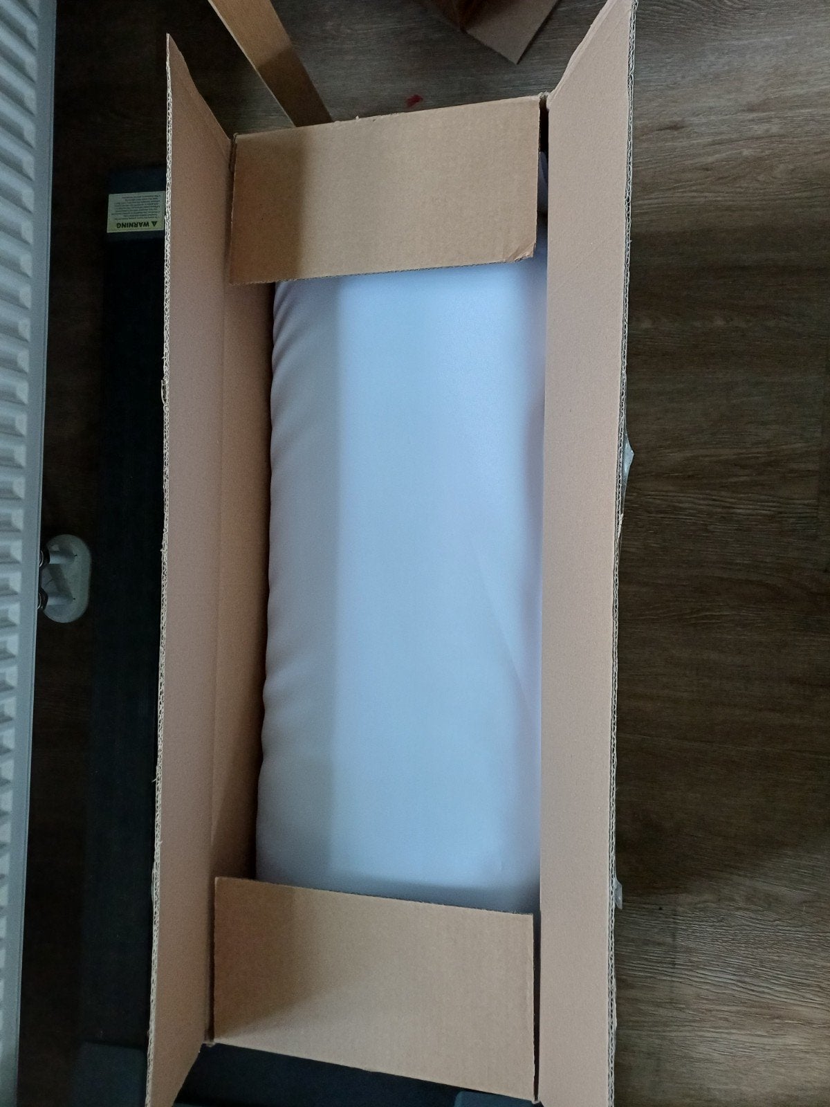 Nieuw op rol in doos Witte Terlenka stof 35 meter, 120 cm of meer, Wit, Ophalen of Verzenden, Polyester