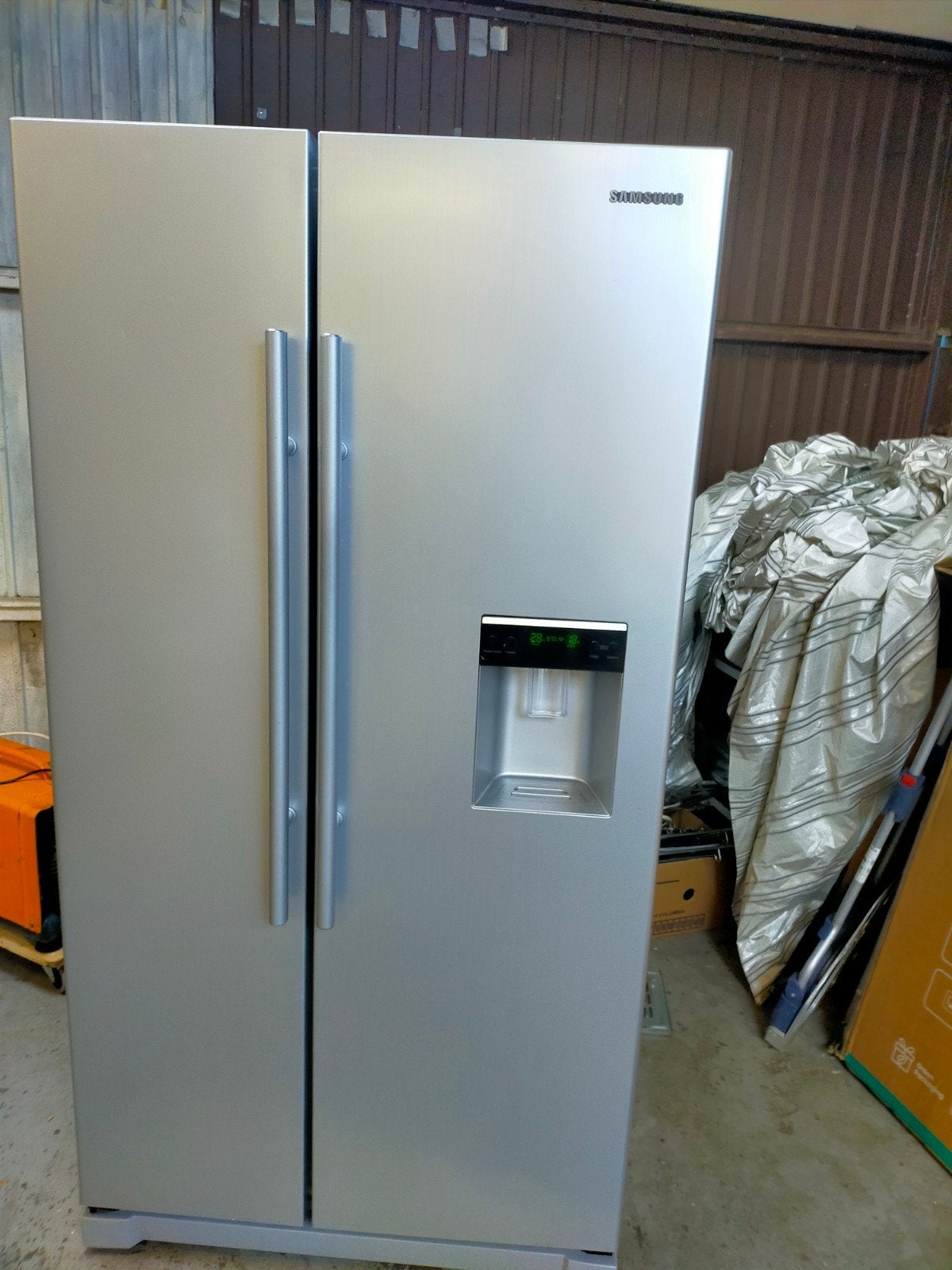 Defecte Amerikaanse koelkast - Samsung, Ophalen, 200 liter of meer, 60 cm of meer, Met aparte vriezer