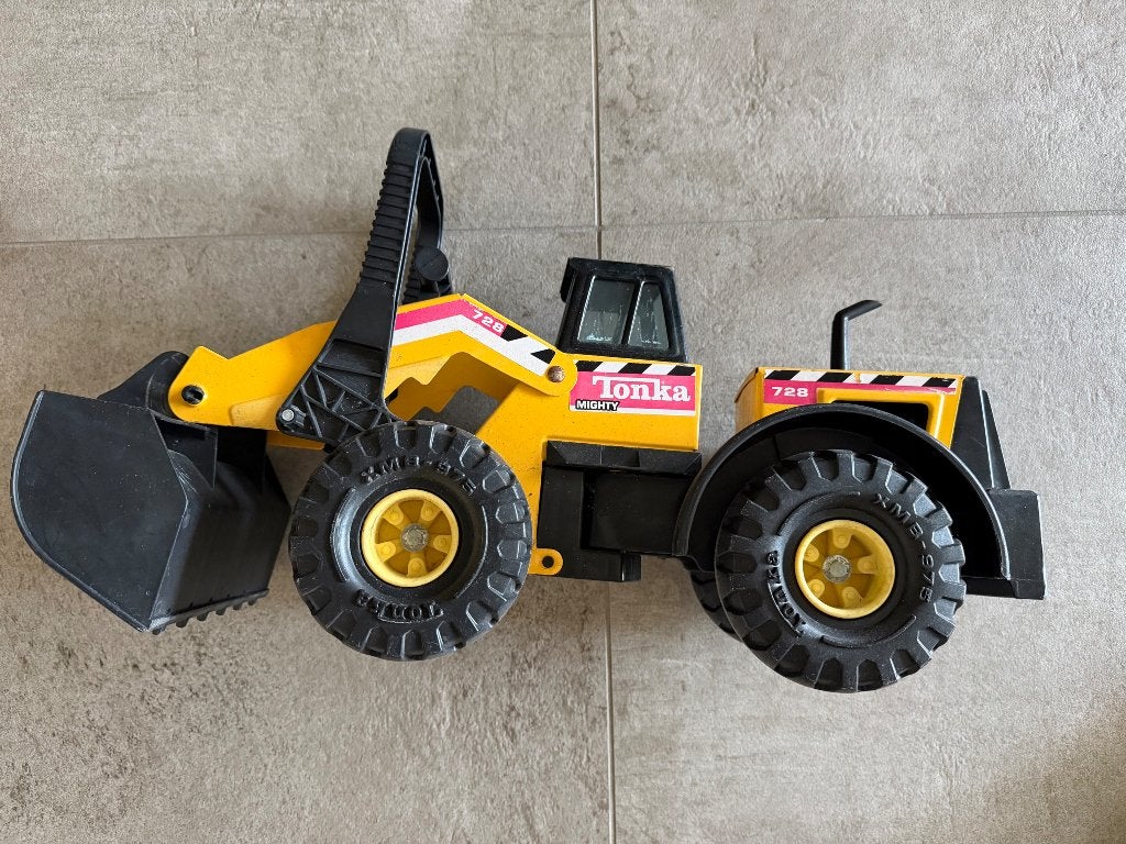Tonka voorlader speelgoed, Ophalen, Gebruikt