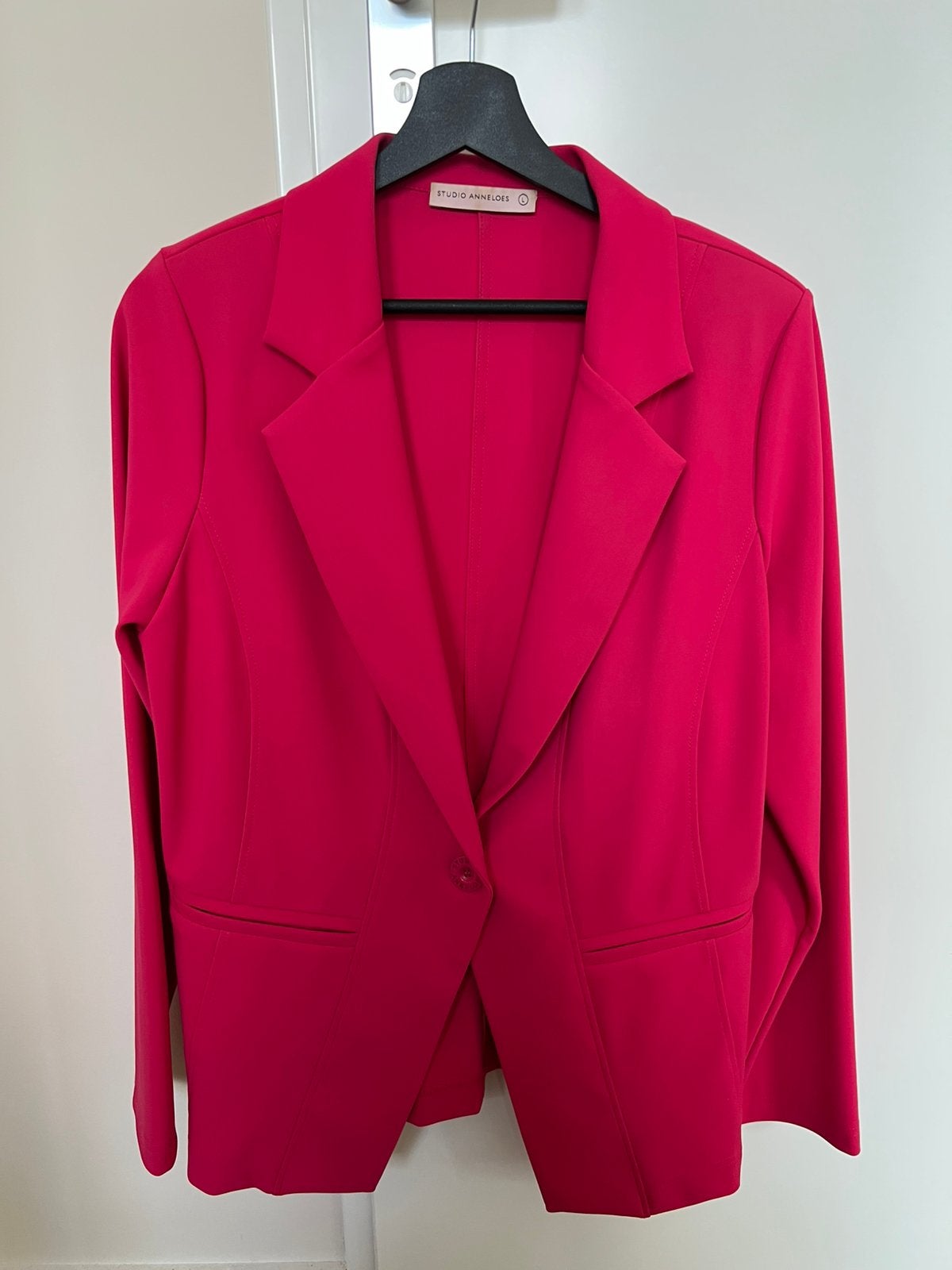 Blazer Studio Anneloes - Roze - Maat L, Maat 42/44 (L), Ophalen of Verzenden, Zo goed als nieuw, Jasje