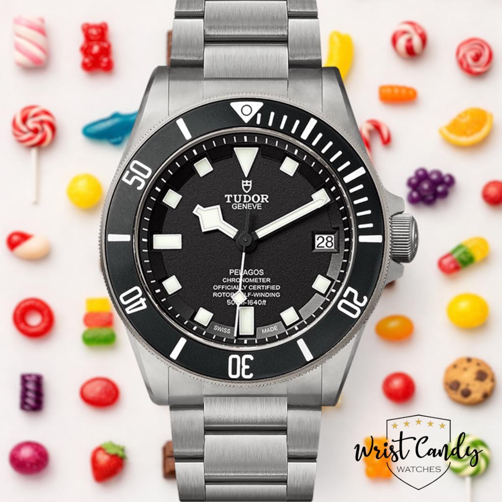 Tudor Pelagos 25600TN •  NL 2016 • Tudor serviced 04/2025, Staal, Gebruikt, Polshorloge, Ophalen of Verzenden