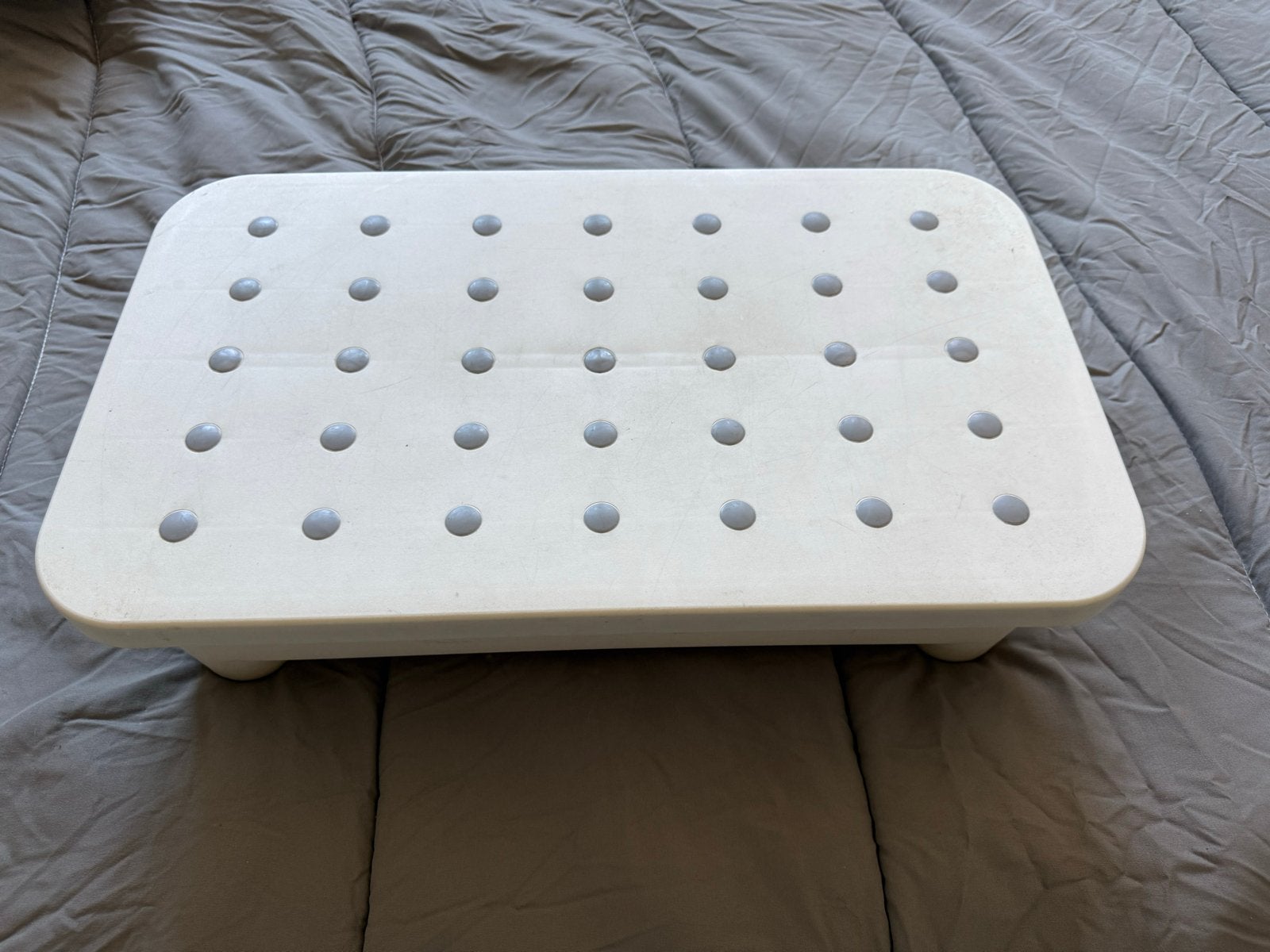 IKEA KURA opstapje - wit, Ophalen of Verzenden, Gebruikt