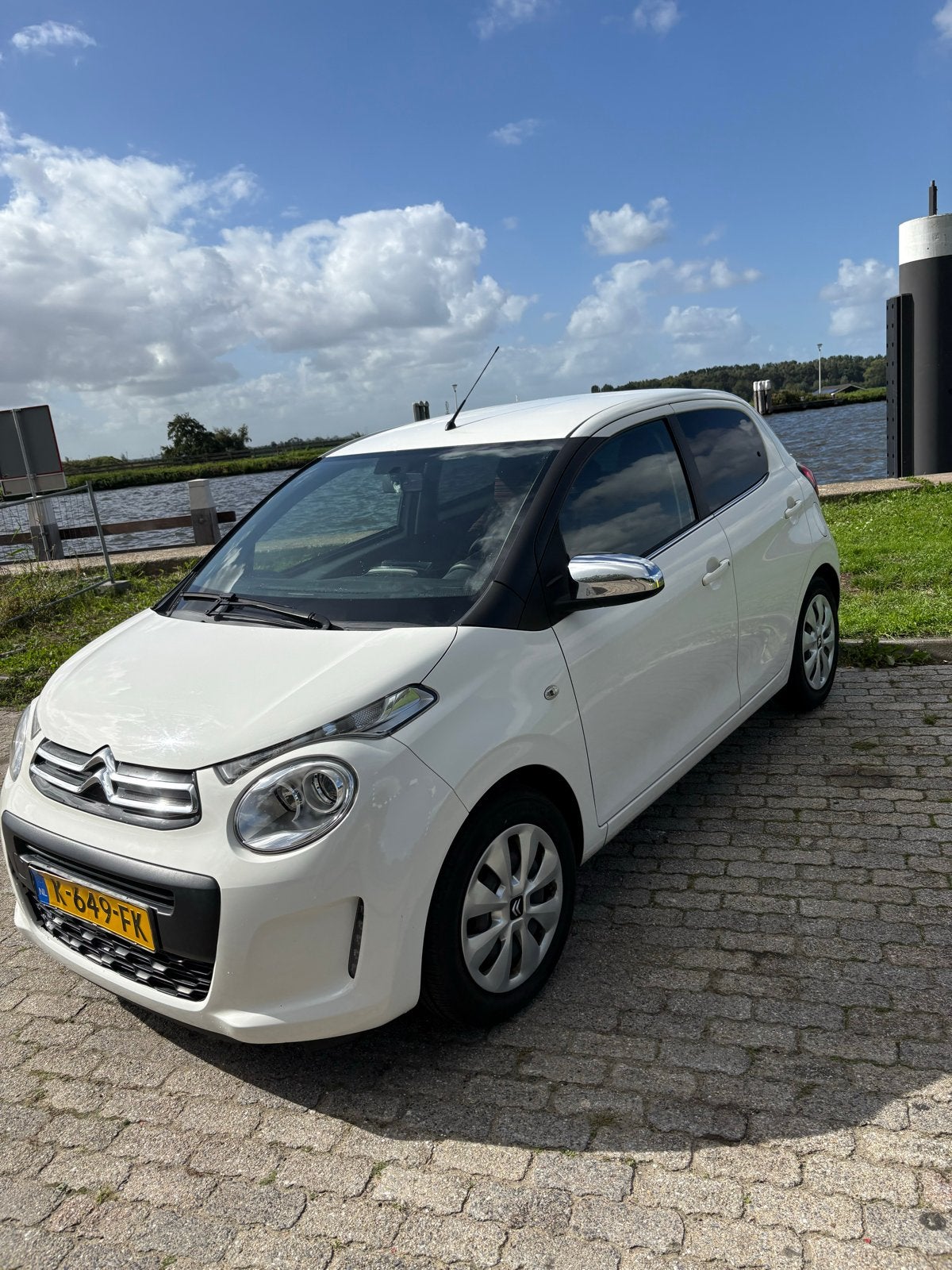 Citroën C1 1.0 VTi 72PK S&S 5D 2021 Wit, Auto's, 4 stoelen, C1, Wit, Origineel Nederlands