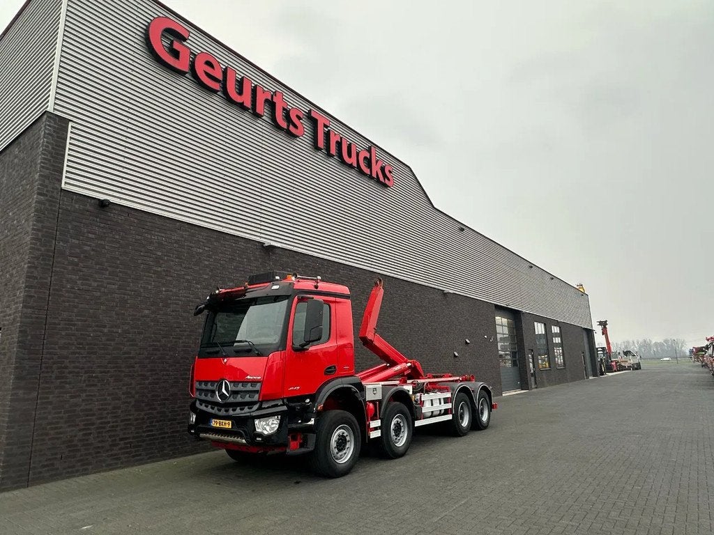 Mercedes-Benz Arocs 8X4 VDL S-30-6600 HAAKARMSYSTEEM/ABROLLK, Automaat, Achterwielaandrijving, Euro 6, 428 pk