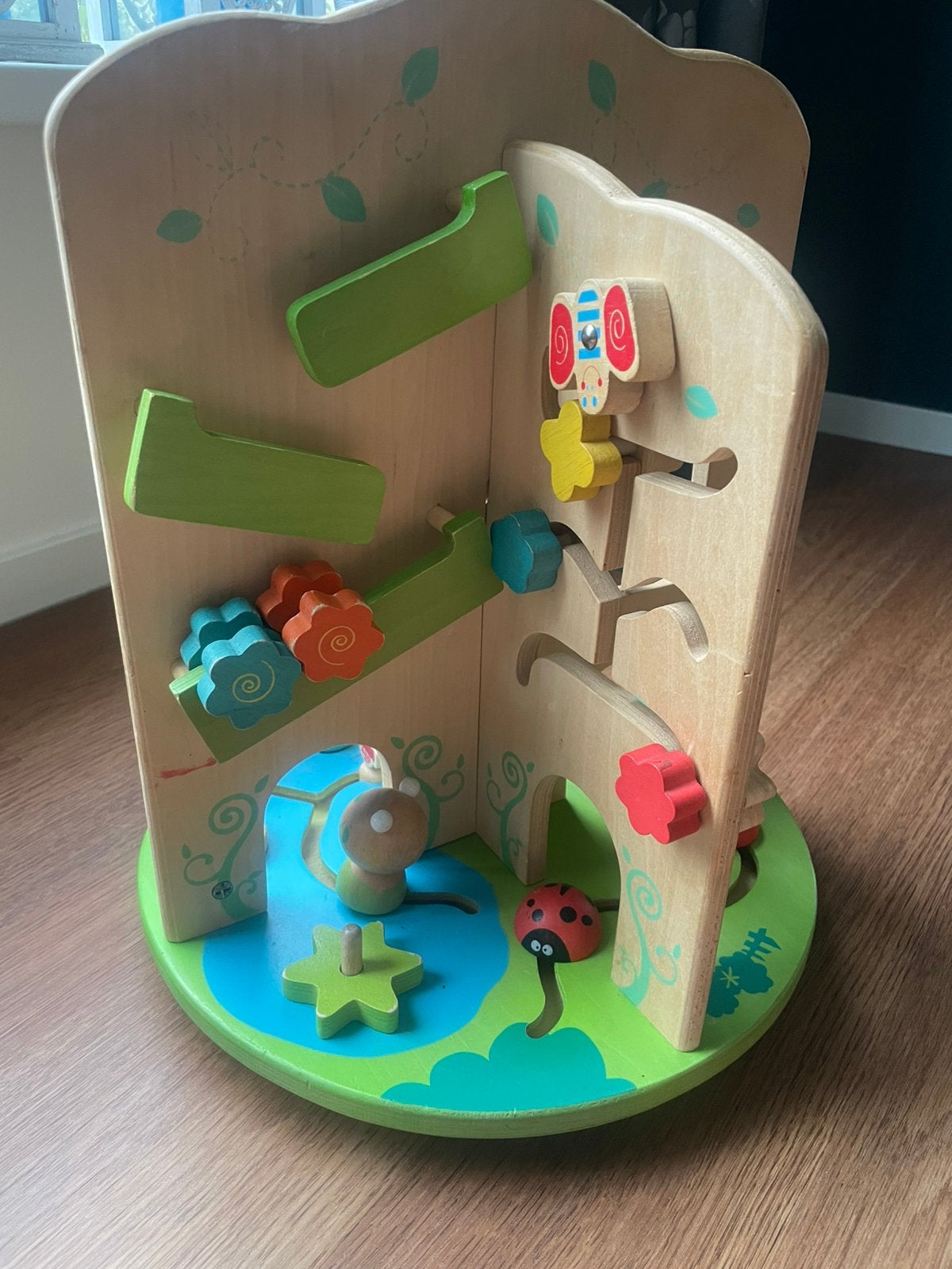 Houten speeltoren, Kinderen en Baby's, Speelgoed | Houten speelgoed, Ophalen of Verzenden, Gebruikt
