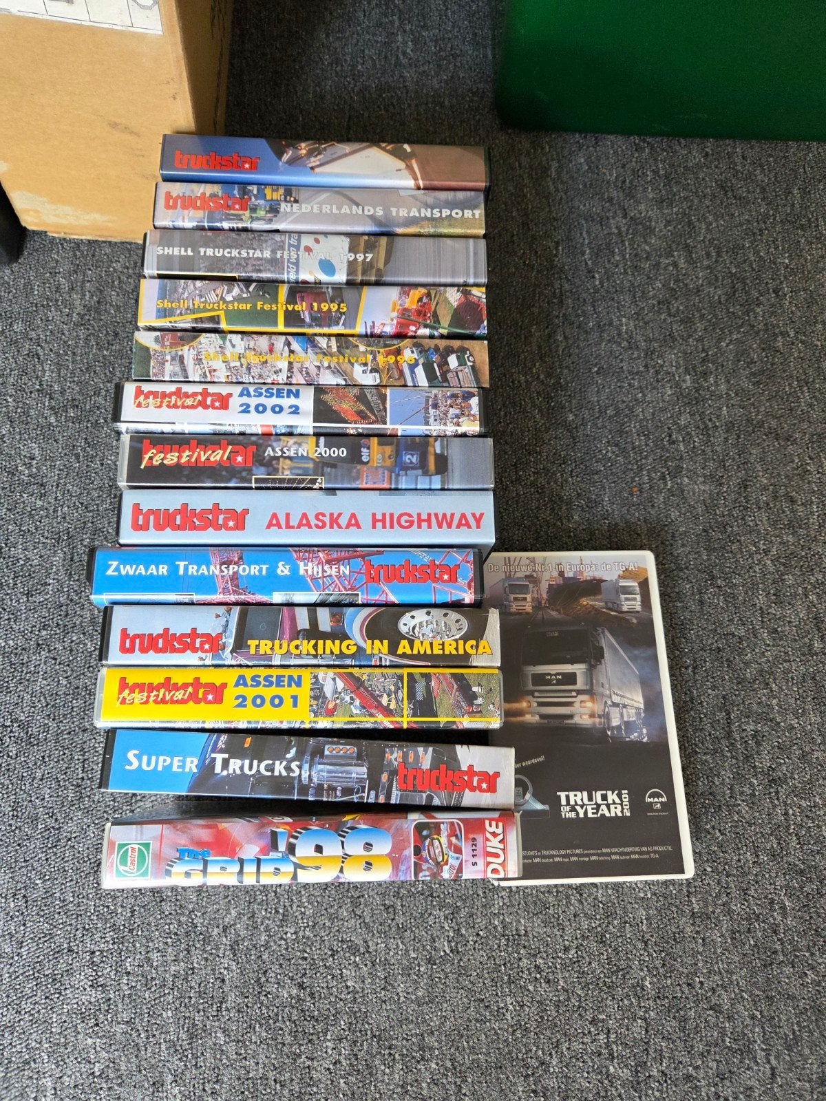 Truckstar VHS Collectie - Diverse Transport Documentaires, Cd's en Dvd's, Alle leeftijden, Ophalen of Verzenden, Gebruikt, Overige genres