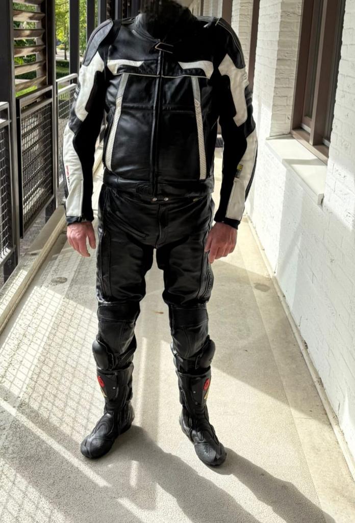 Motorpak leer, Motoren, Kleding | Motorkleding, Ophalen, Tweedehands, Combipak
