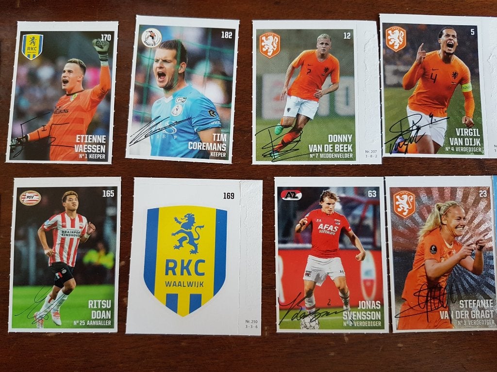16 Voetbalplaatjes, Ophalen of Verzenden, Nieuw, Overige binnenlandse clubs, Poster, Plaatje of Sticker