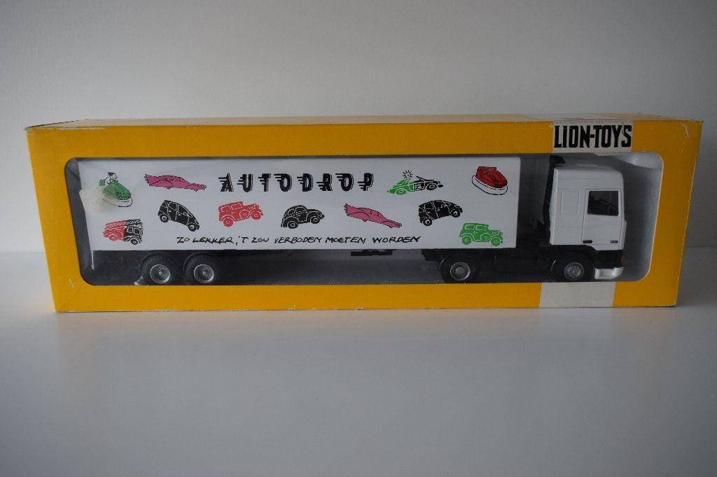 TE KOOP LION TOYS DAF 94 400Ati, Ophalen of Verzenden, Zo goed als nieuw, Bus of Vrachtwagen, Lion Toys