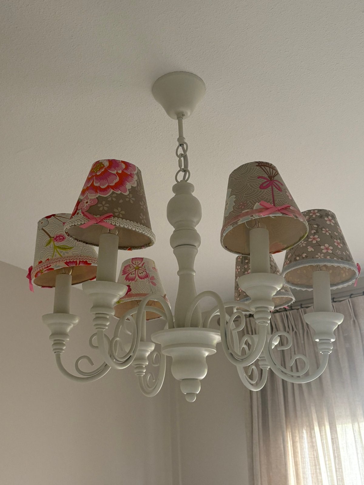Kroonluchter & wandlamp set Pip Studio voor meisjeskamer, Gebruikt, Overige merken, Ophalen of Verzenden, Ophangbaar