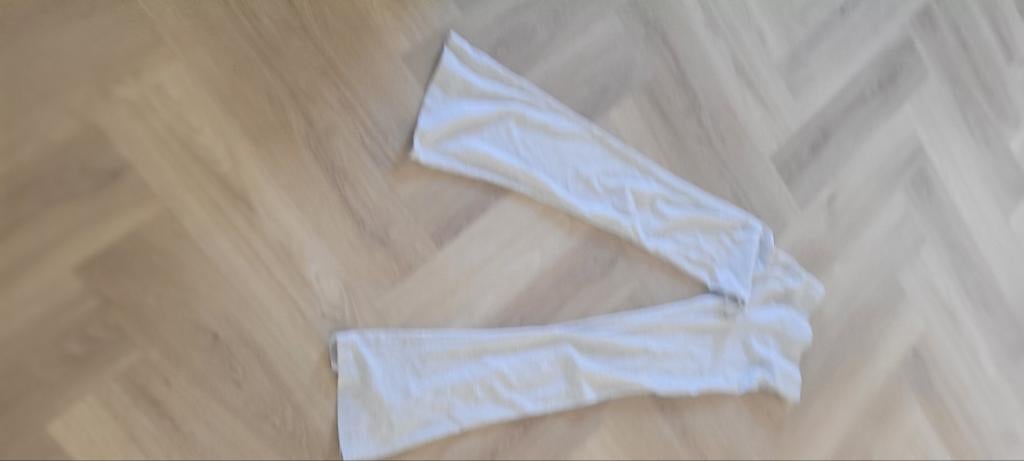 Comfortabele grijze flared broek, Ophalen of Verzenden, Onbekend, Maat 36 (S), Gedragen