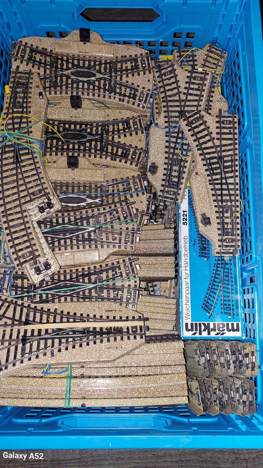 partijtje Märklin H0, Hobby en Vrije tijd, Modeltreinen | H0, Ophalen, Wisselstroom, Gebruikt, Rails