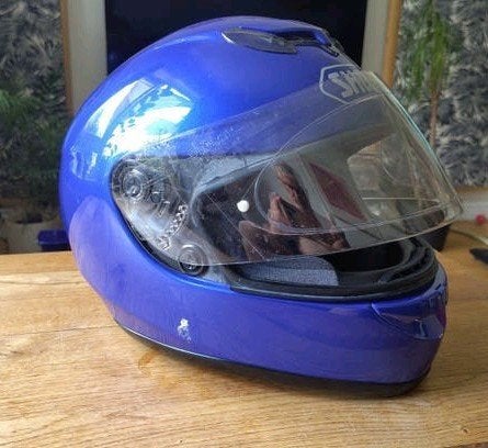 Shoei RAID II Integraalhelm - Maat S (met lakbeschadigingen), Ophalen of Verzenden, Integraalhelm, S, Shoei