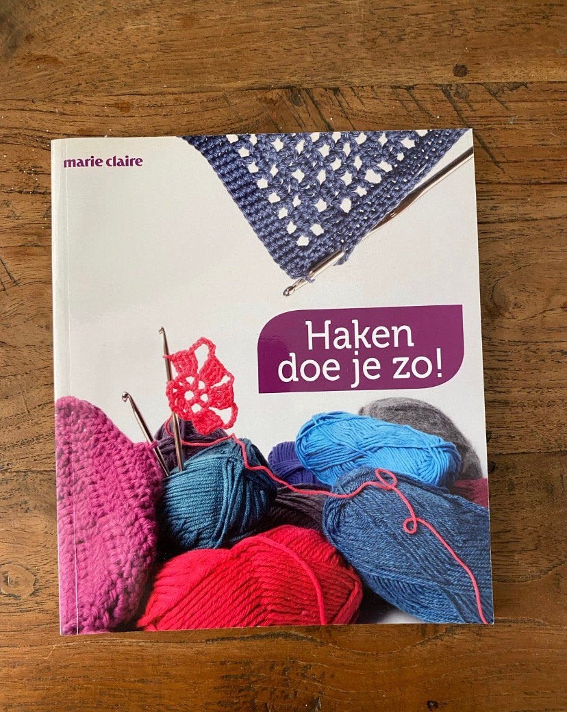 Haken doe je zo- Marie Claire, Ophalen of Verzenden, Nieuw, Haken, Patroon of Boek