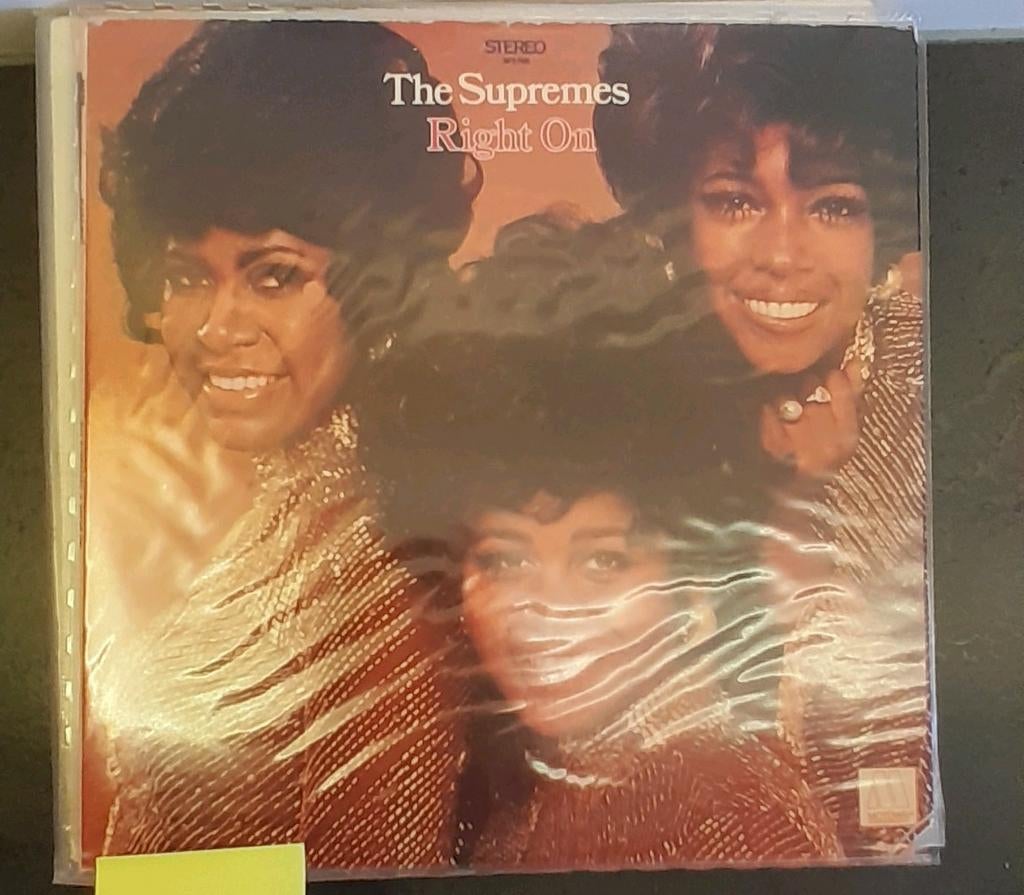 The Supremes - Right On LP, Ophalen of Verzenden, Gebruikt, 12 inch