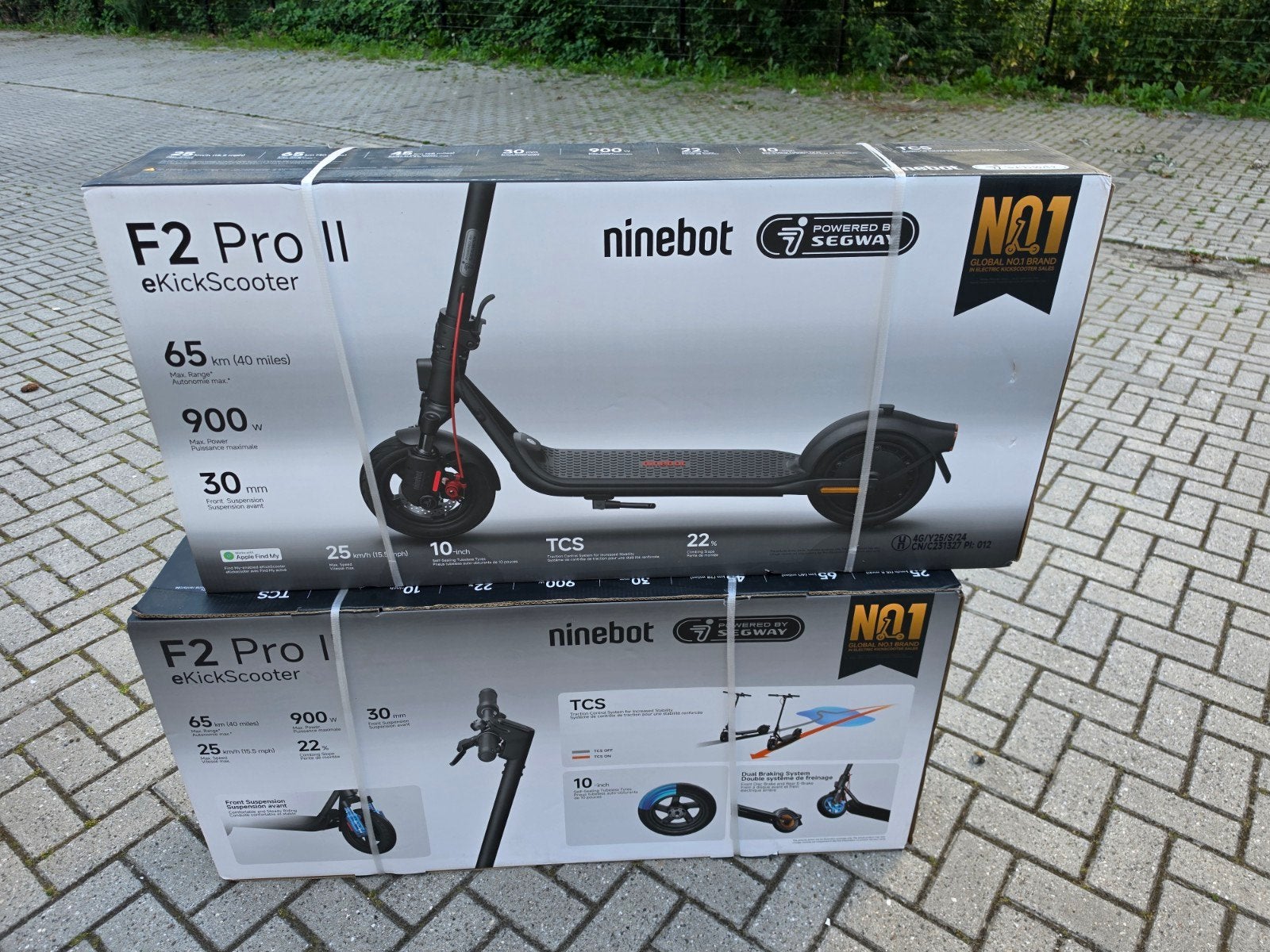 Segway Ninebot F2 Pro 2 - Nieuw in doos, Fietsen en Brommers, Steps, Ophalen of Verzenden, Nieuw, Elektrische step (E-scooter)