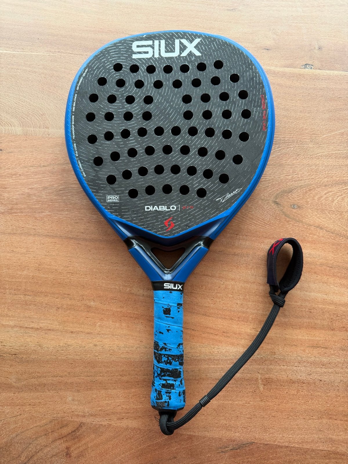 Siux Diablo Pro Padelracket - zo goed als nieuw, Sport en Fitness, Ophalen of Verzenden, Zo goed als nieuw, Padelracket