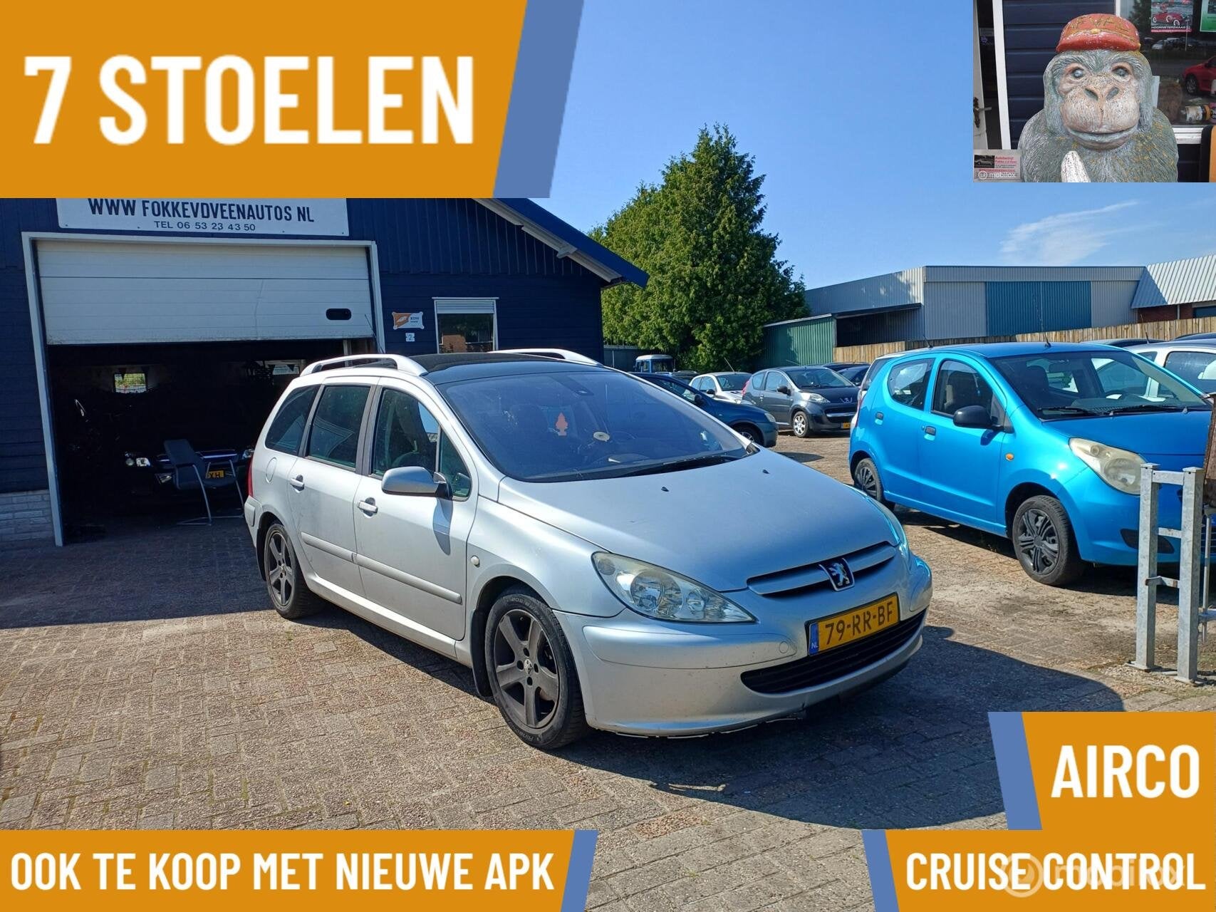 Peugeot 307 SW 2.0 16V Premium, Voorwielaandrijving, Gebruikt, 1370 kg, 4 cilinders