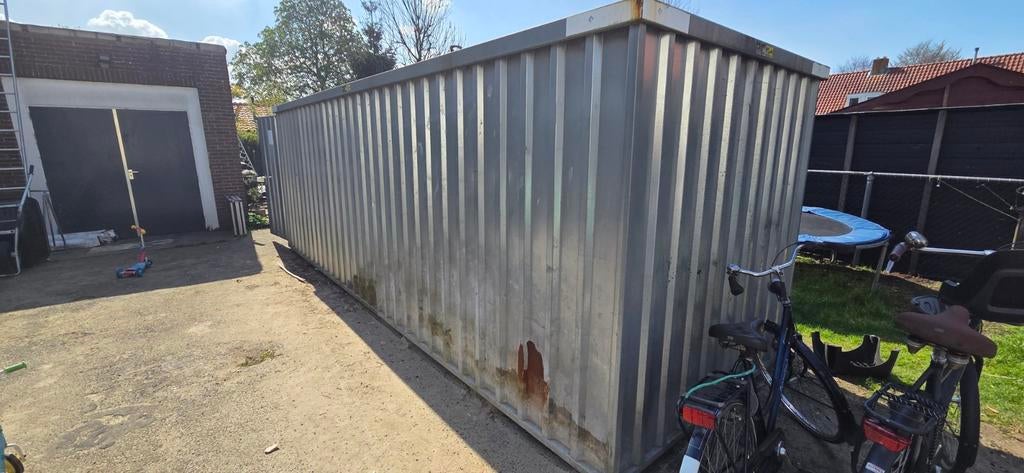 Opslagcontainer / Zeecontainer - 6 meter, Ophalen