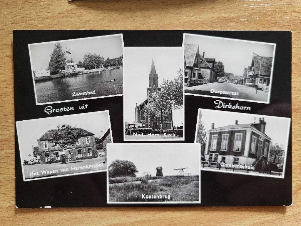 ansicht DIRKSHORN Meerluik, Verzamelen, Ophalen of Verzenden, Voor 1920, Noord-Holland