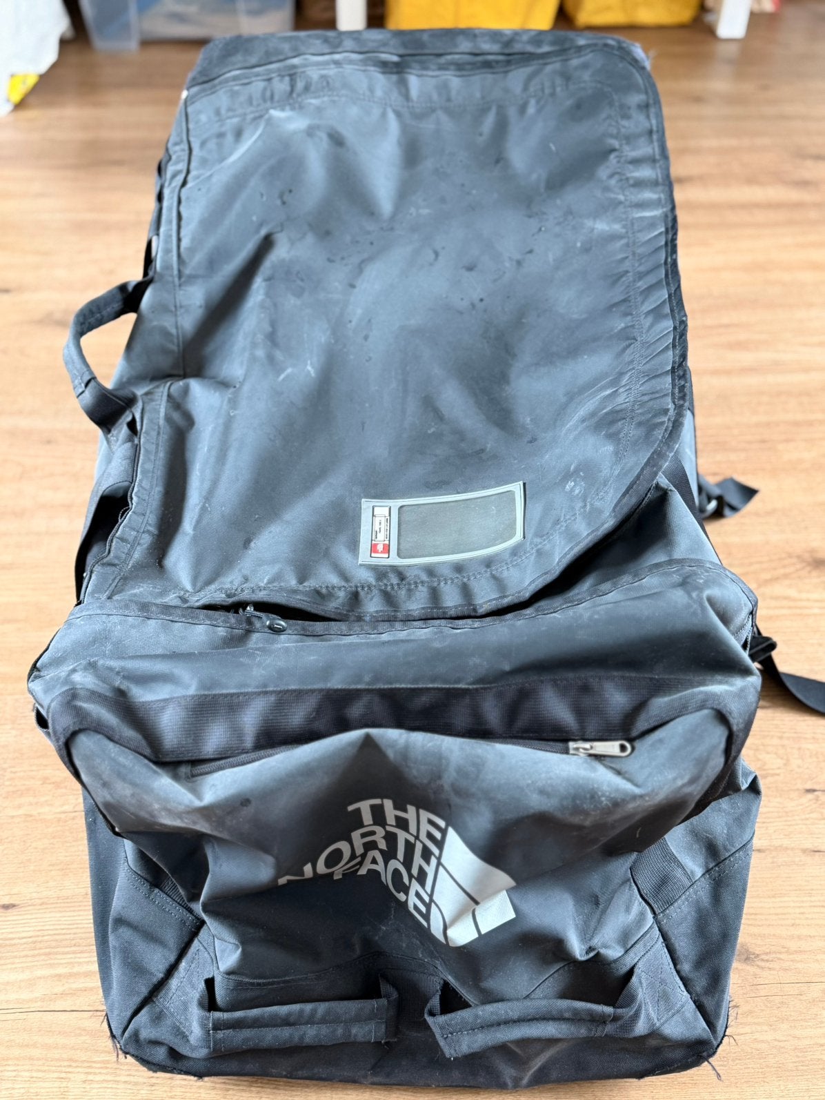 North Face trolley 95L, 30 cm of meer, Gebruikt, Overige kleuren, 80 cm of meer