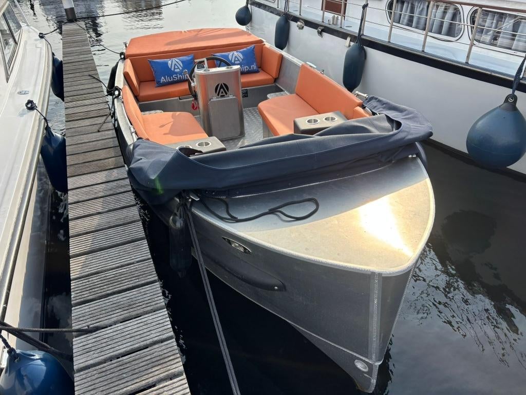 Unieke AluShip 600 Tender Hybrid, Ophalen, Consoleboot, Aluminium, Zo goed als nieuw