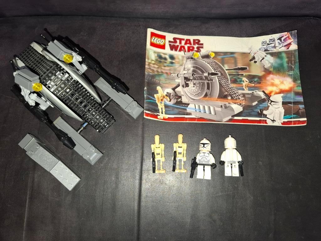 Lego Star Wars 7748 Corporate Alliance Tank Droid, Ophalen of Verzenden, Zo goed als nieuw, Complete set, Lego