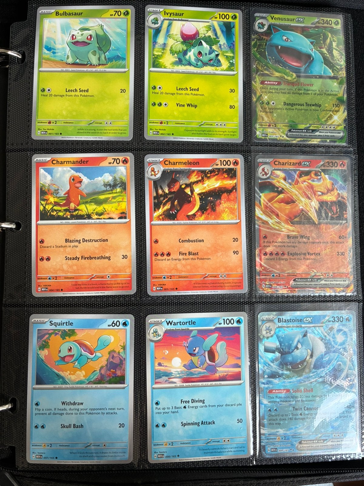 Pokemon 151 basis set compleet incl holo en EX, Ophalen of Verzenden, Zo goed als nieuw, Meerdere kaarten, Foil