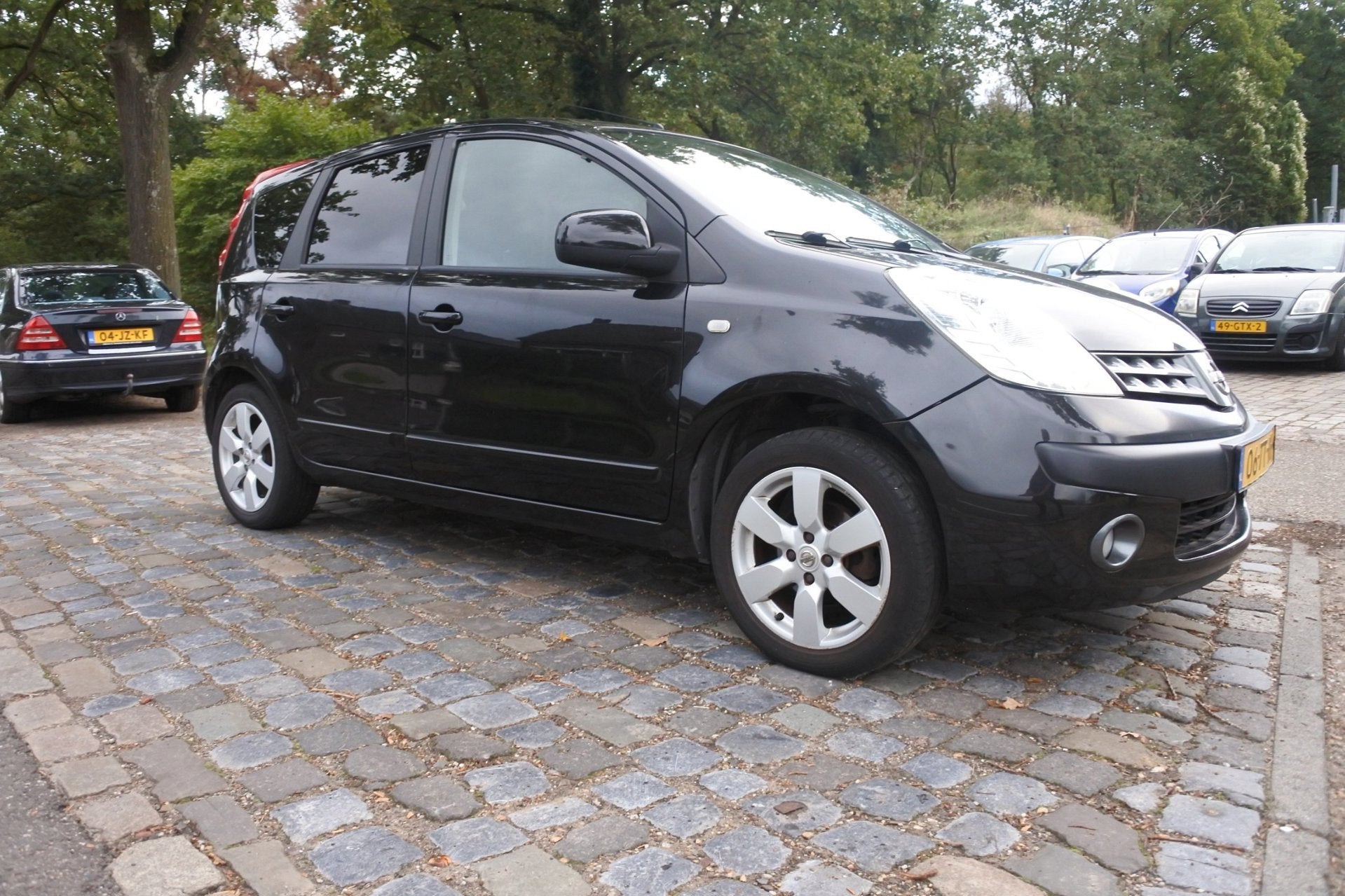 Nissan Note 1.6 First Note 5 drs 264 dkm airco apk 14-10-202, Voorwielaandrijving, Gebruikt, 4 cilinders, Origineel Nederlands