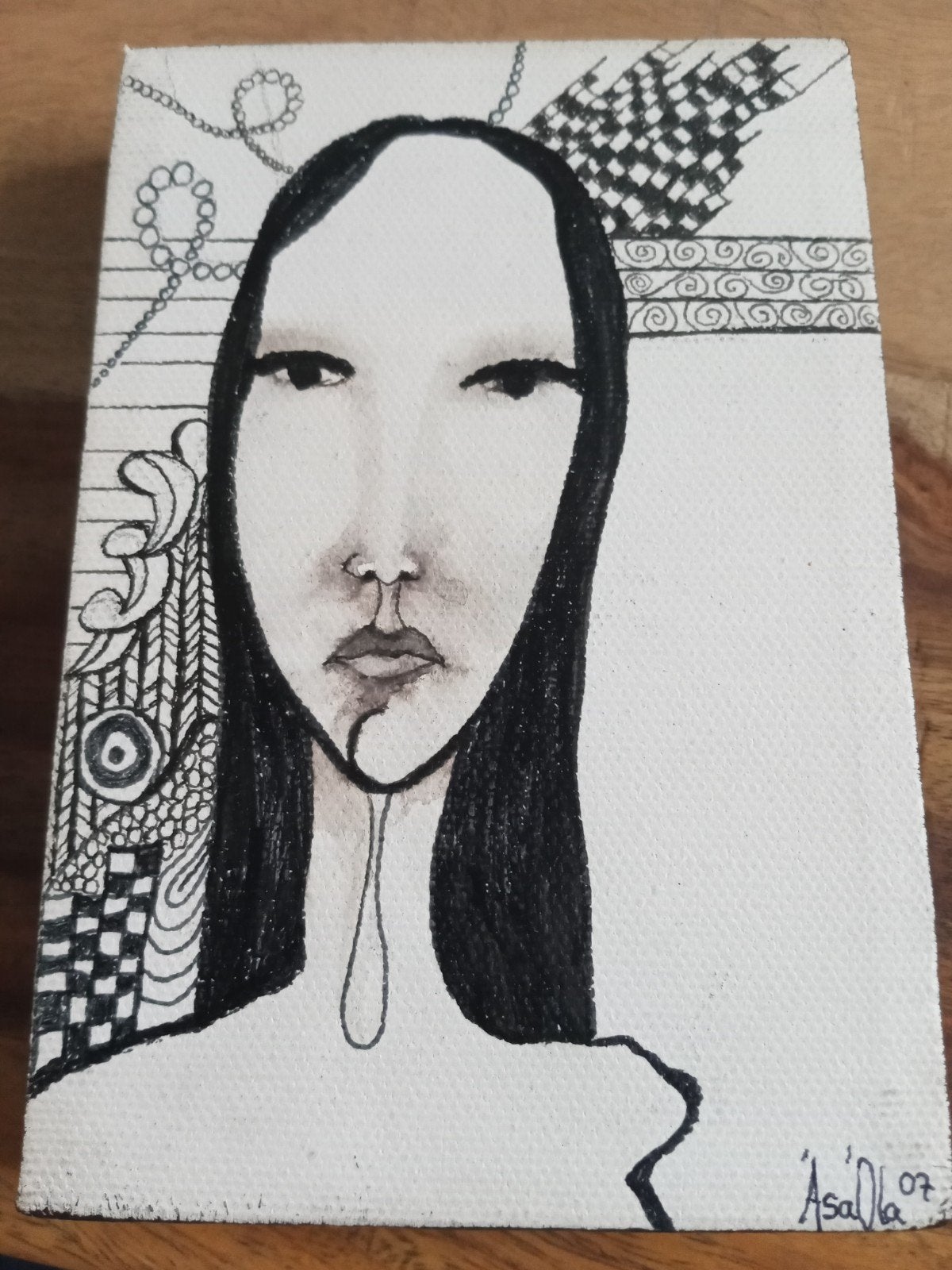 kleine pentekening?, Antiek en Kunst, Ophalen