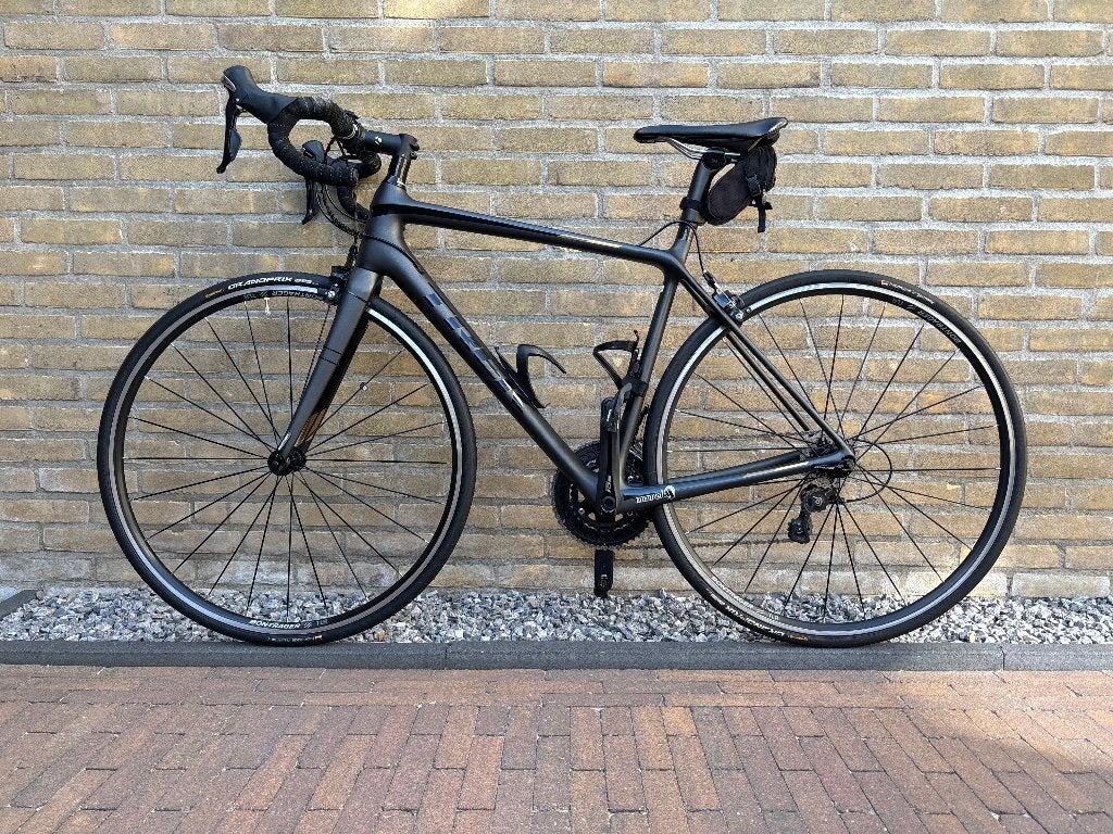 Trek Émonda SL5 carbon racefiets + Tacx - nette complete set, Fietsen en Brommers, Carbon, Velgrem, Zo goed als nieuw, Dames