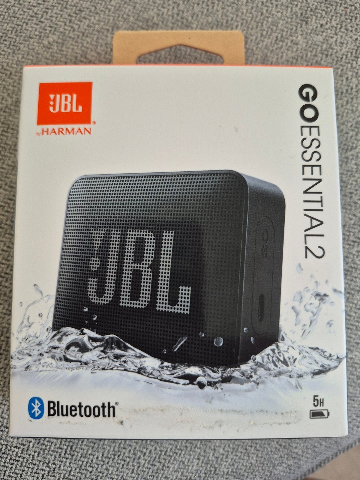 JBL Go Essential 2 Draagbare Bluetooth Speaker Zwart Nieuw, Bluetooth, JBL, Nieuw, Ophalen of Verzenden