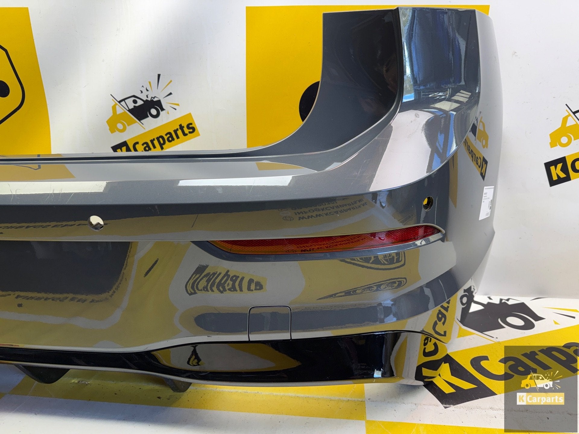 VW Golf 8 R VIII R R20 6XPDC Bumper 5H6807421E Achterbumper, Gebruikt, Volkswagen, Volkswagen AG, Achter